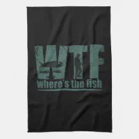 Fishing Funny Microfiber Hand Towel - Hooked On Gift Gifts