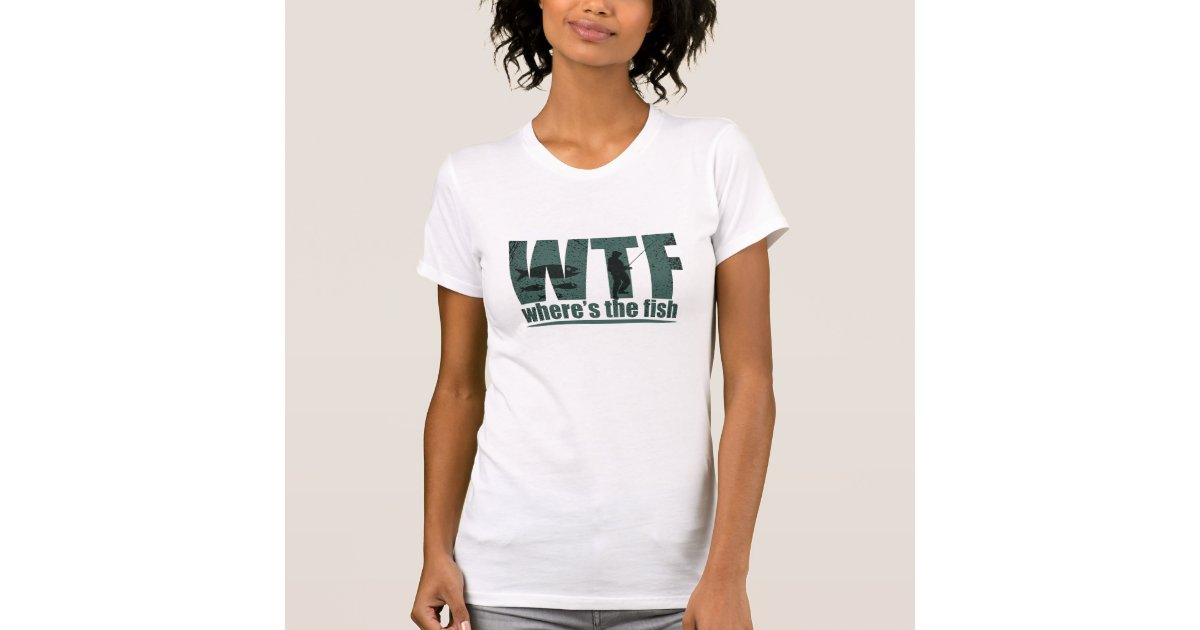 WTF T-shirt Funny Fishing Where is the Fish Tee Shirt Gift for Men Funny Tee  Shirt Fishing Tee -  Canada