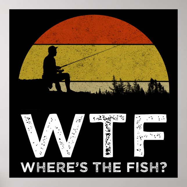 WTF - Where's The Fish? Poster (Front)
