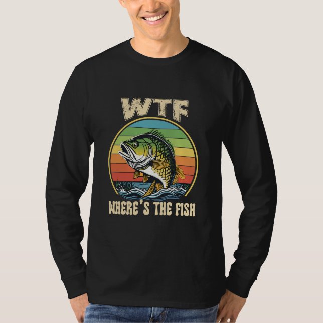 wtf where's the fish T-Shirt (Front)
