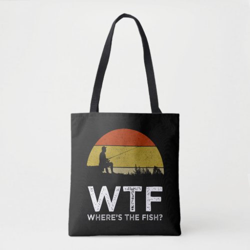 WTF _ Wheres The Fish Tote Bag