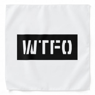 WTFO BANDANA