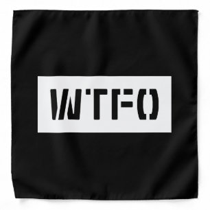 WTFO BANDANA