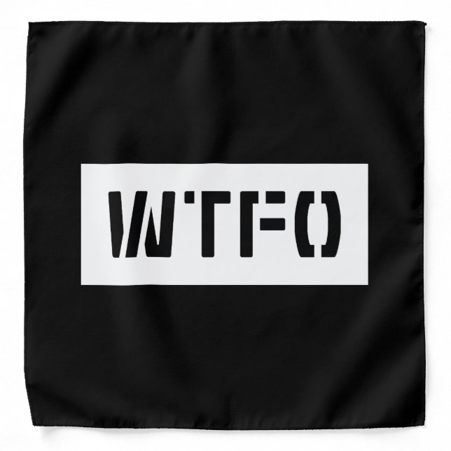 WTFO BANDANA (Front)