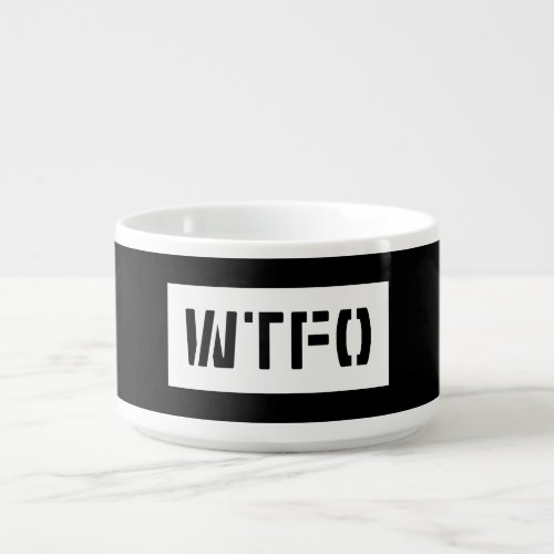 WTFO BOWL