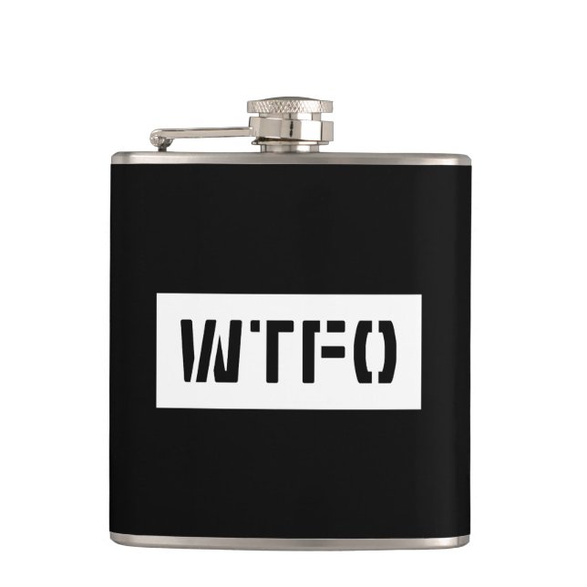 WTFO FLASK (Front)