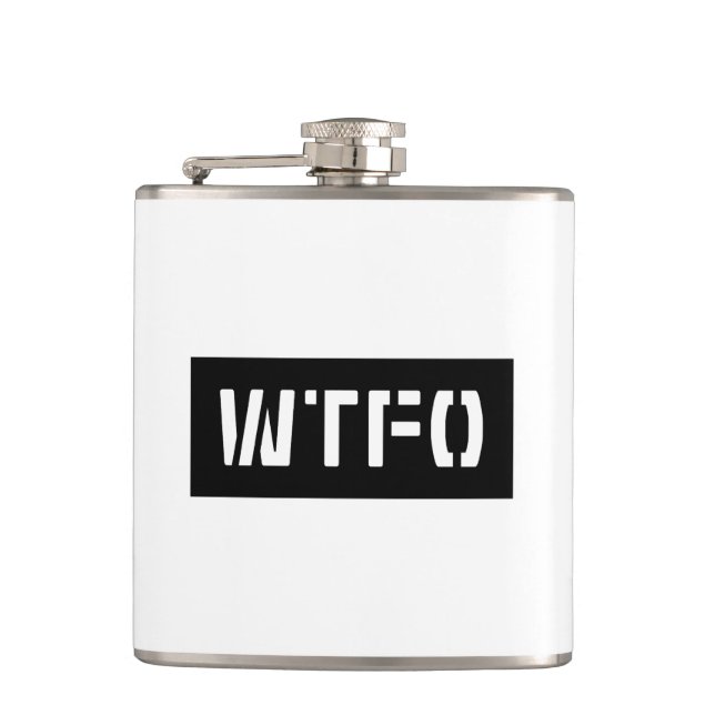 WTFO FLASK (Front)