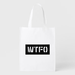 WTFO GROCERY BAG