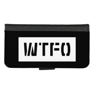 WTFO iPhone 8/7 WALLET CASE