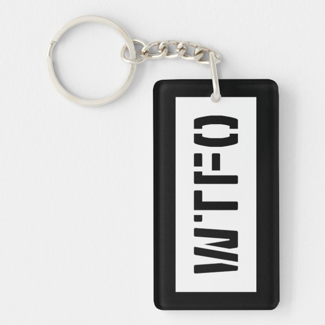 WTFO KEYCHAIN (Front)