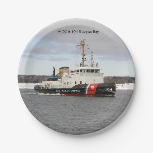 WTGB 104 Biscyne Bay paper plate