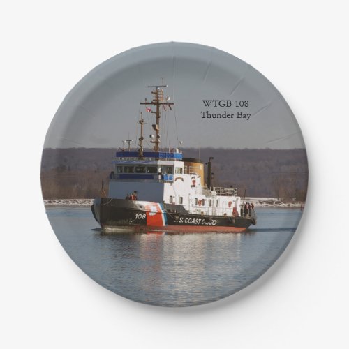 WTGB 108 Thunder Bay paper plate