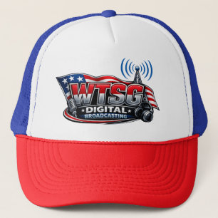WTSG Digital Broadcasting Logo Trucker Hat