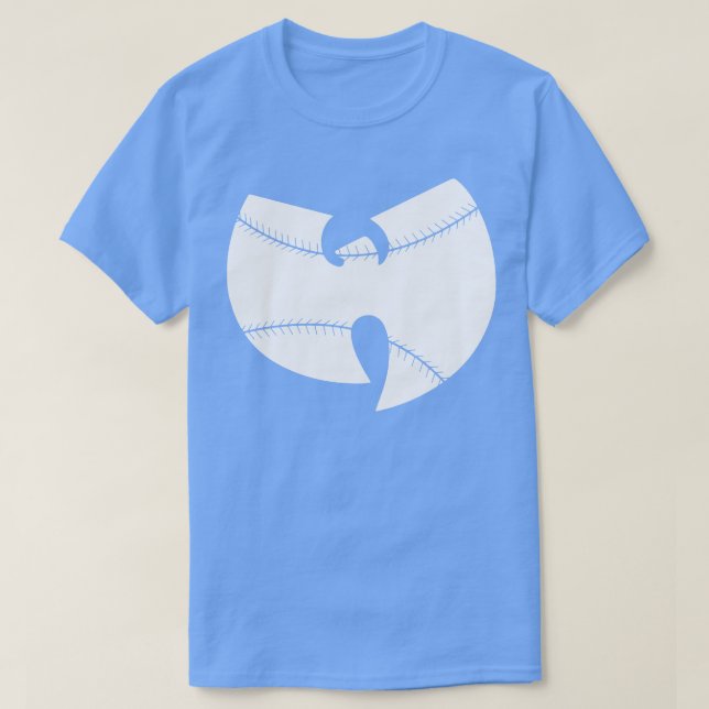 Wu Baseball White T-Shirt (Design Front)