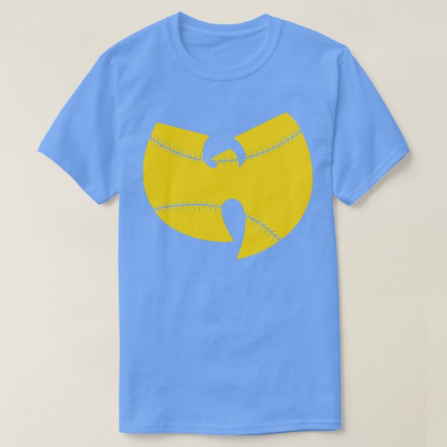 Wu Baseball Yellow T-Shirt (Design Front)