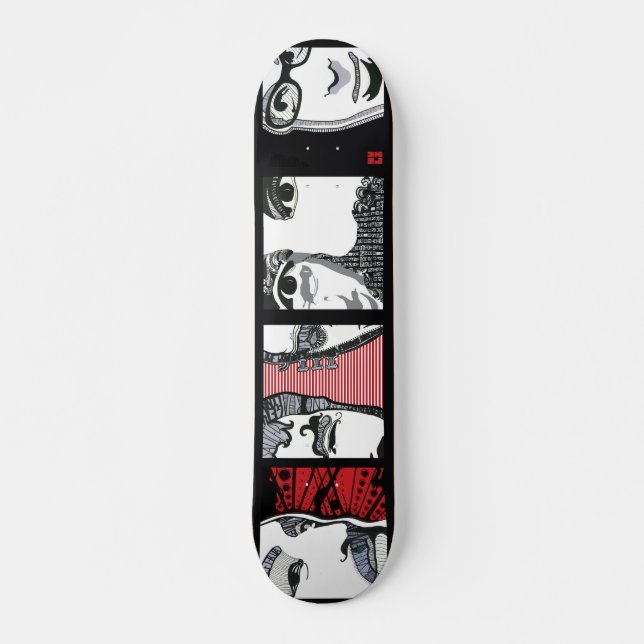 Wu Li Skateboard Deck (Front)
