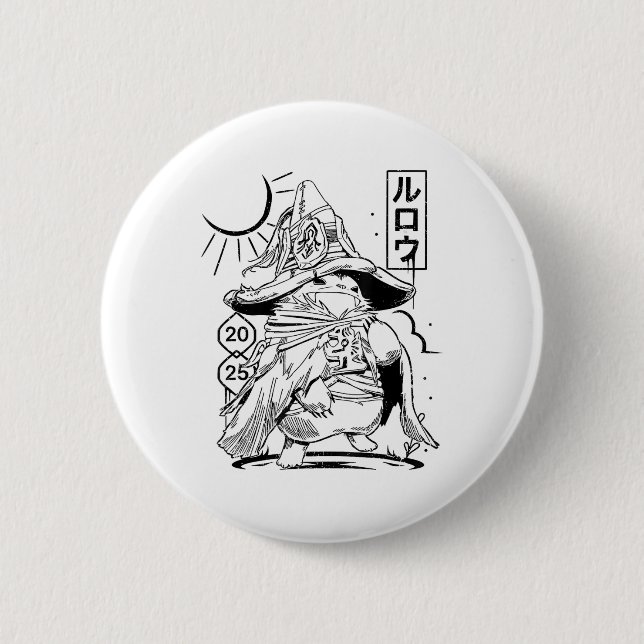 Wud Wud Monster Hunter Wilds  Button (Front)