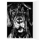 Wuff wuff, Happy Birthday from a Great Dane (Inside (Left))