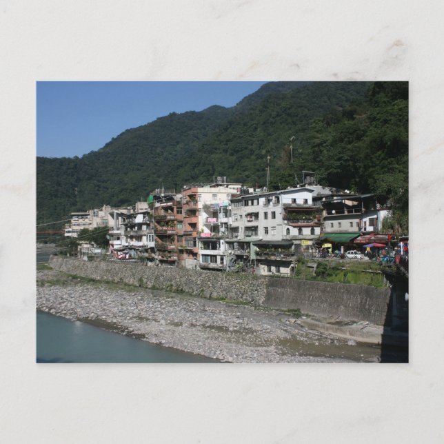 Wulai, Taipei County, Taiwan Postcard (Front)