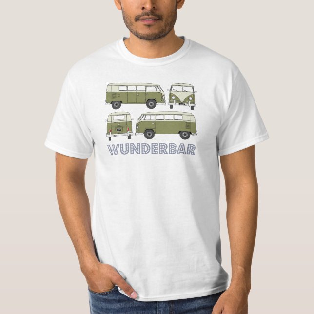 Wunderbar – wonderful whichever way you look at it T-Shirt (Front)