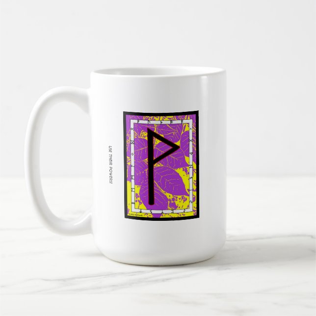 Wunjo Rune Mug - Joy! (Left)