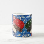 Wunter Wonder Coffee Mug<br><div class="desc">A winter scene of two little girls entranced by the magic of snow and the holiday season. I call them my winter twins. Their innocence and curiosity is palpable. You'll want to enter the scene with them. The innocence and wide-eyed curiosity of children is my greatest inspiration. The images come...</div>