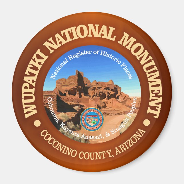 Wupatki National Monument Magnet (Front)