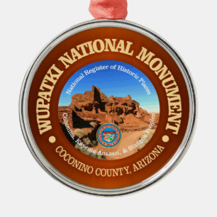 Wupatki National Monument Metal Ornament