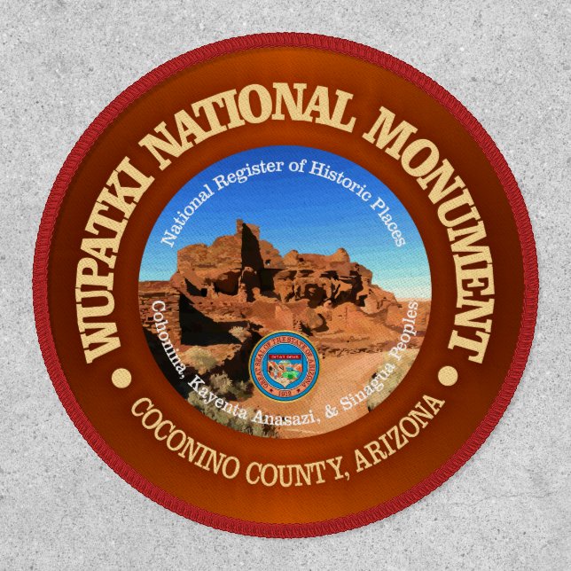 Wupatki National Monument  Patch (Front)