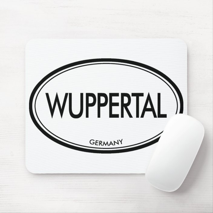 Wuppertal, Germany Mouse Pad