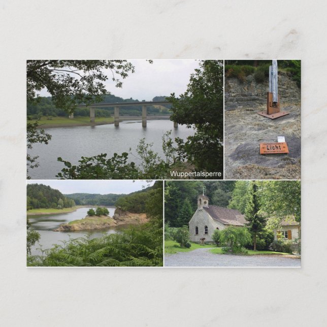 Wuppertalsperre Postcard (Front)