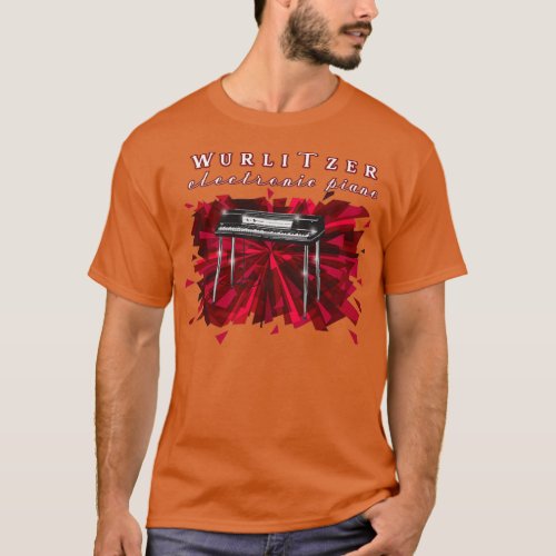 Wurlitzer Electric Piano 1970s design  T_Shirt