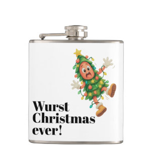 Wurst Christmas ever! Funny Salami Flask