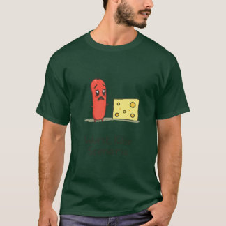 Wurst Kse Scenario Funny German Food Pun T-Shirt
