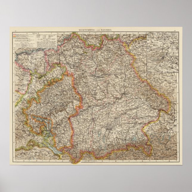 Wurtemberg, Bavaria Poster (Front)