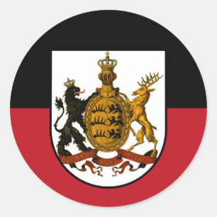 Württemberg Classic Round Sticker