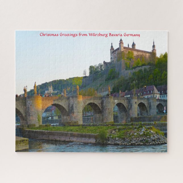 Würzburg Bavaria Germany. Jigsaw Puzzle (Horizontal)