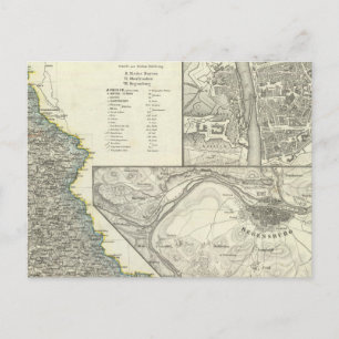 Wurzburg, Bavaria, Regensburg Postcard