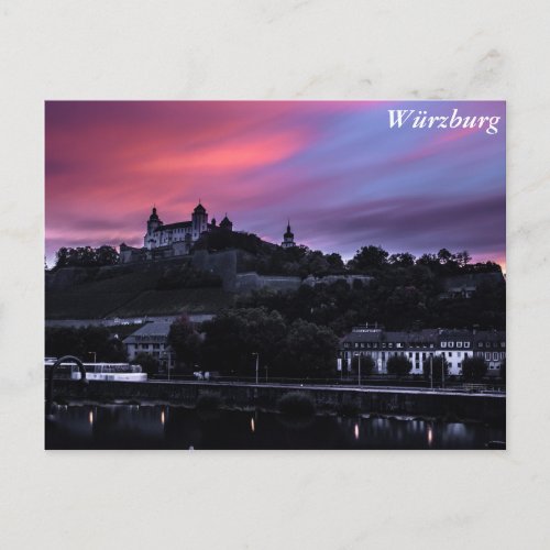 Wrzburg Germany Postcard