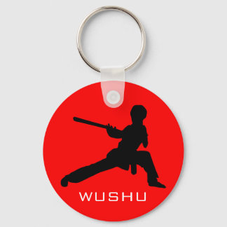 Wushu Staff Keychain