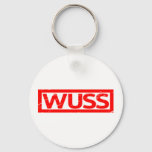 Wuss Stamp Keychain