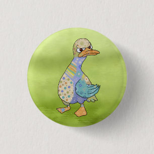 wütende Ente Button