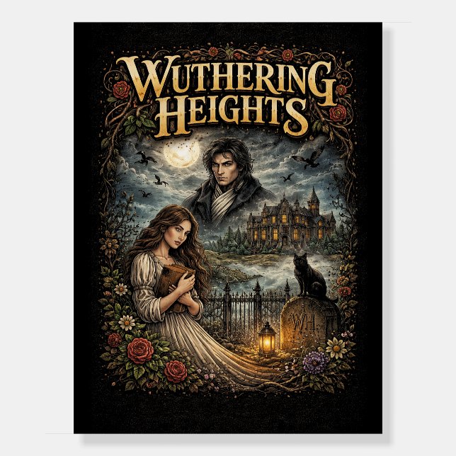 Wuthering Heights Foam Board (Front)