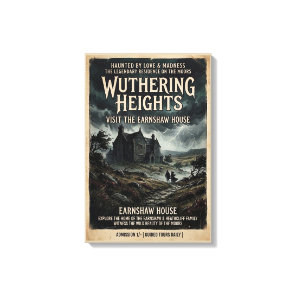 Wuthering Heights Gothic Moorland Vintage Travel Canvas Print