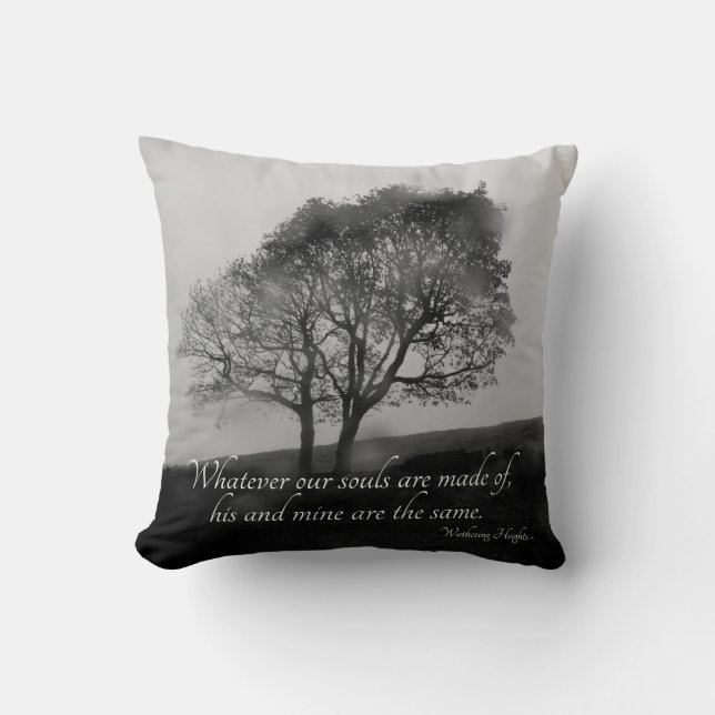 Wuthering Heights  Throw Pillow (Front)