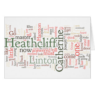 Wuthering Heights Word Cloud