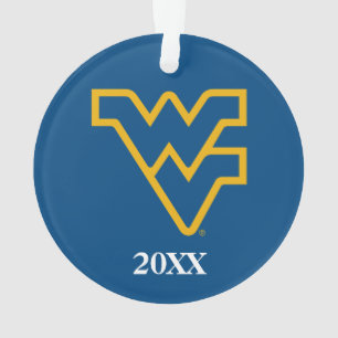 WVU Blue & Gold Ornament