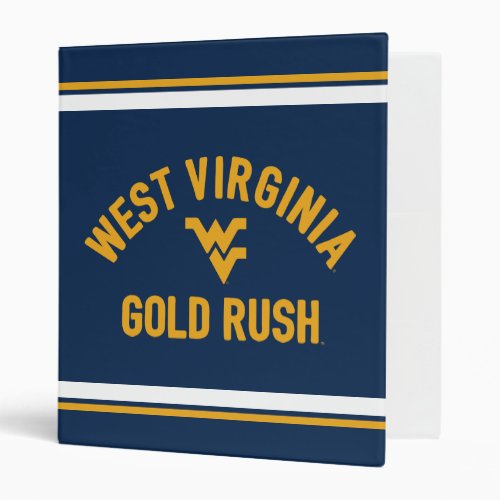 WVU  Gold Rush Binder