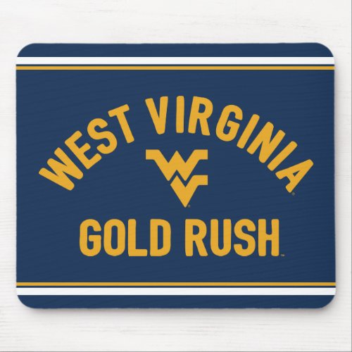 WVU  Gold Rush Mouse Pad
