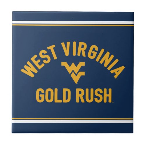 WVU  Gold Rush Tile